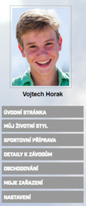 Login a profil atleta pro vaši webovou stránku od ORGSU